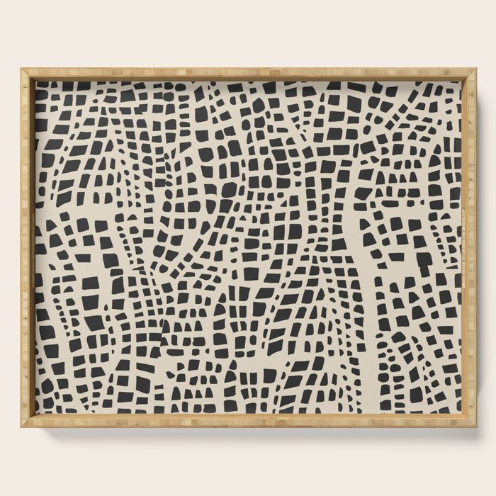 BAZAAR MAXIMA SPOTS Serving Tray Gallery Image 1