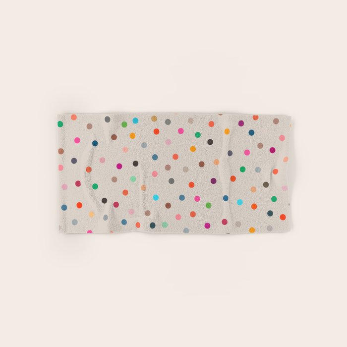 vintage dots 35 Bath Towel Gallery Image 1