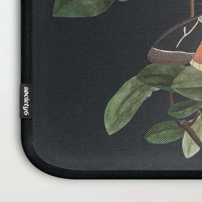 Minimal Collage/ Hand, Plants and Butterflies 7 Laptop Sleeve Gallery Image 3