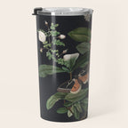 Minimal Collage/ Hand, Plants and Butterflies 7 Travel Mug Gallery Image 3