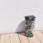 Minimal Collage/ Hand, Plants and Butterflies 7 Travel Mug Gallery Image 4