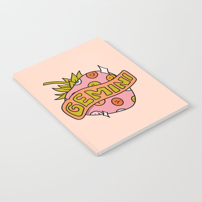 Gemini Strawberry Notebook Gallery Image 2