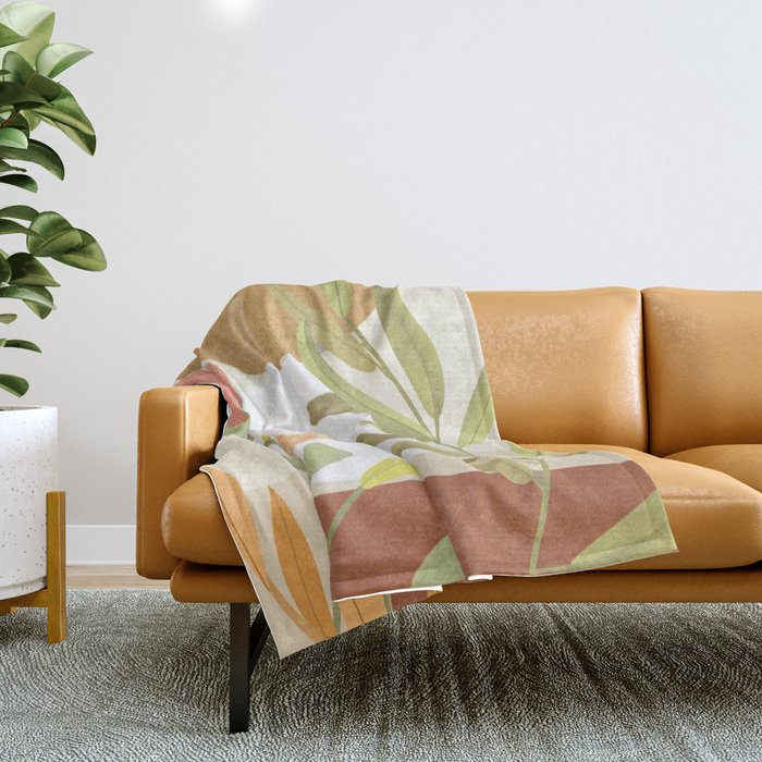 Elegant Shapes 06 Throw Blanket Gallery Image 1