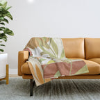 Elegant Shapes 06 Throw Blanket Gallery Image 1