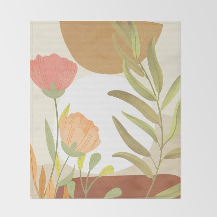 Elegant Shapes 06 Throw Blanket Gallery Image 2