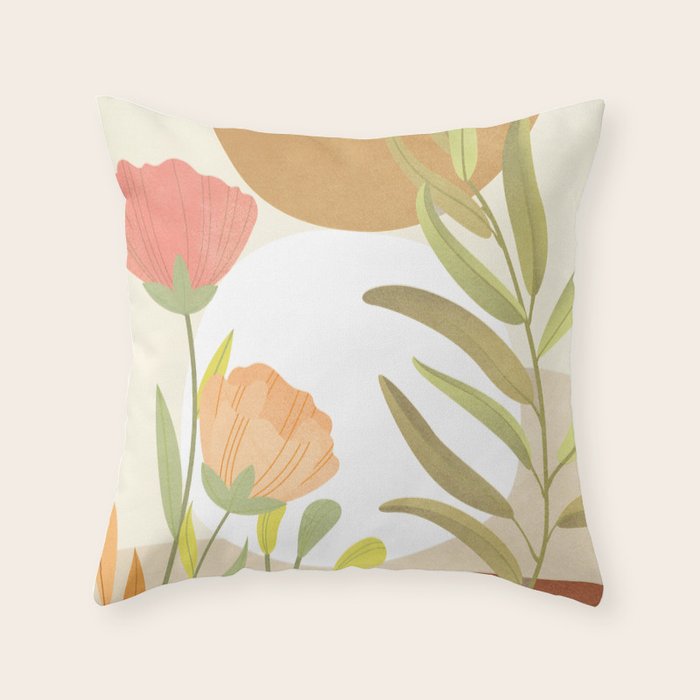 Elegant Shapes 06 Throw Pillow Gallery Image 6