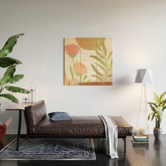 Elegant Shapes 06 Wood Wall Art Gallery Image 2