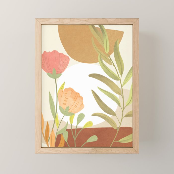 Elegant Shapes 06 Mini Art Print Gallery Image 1