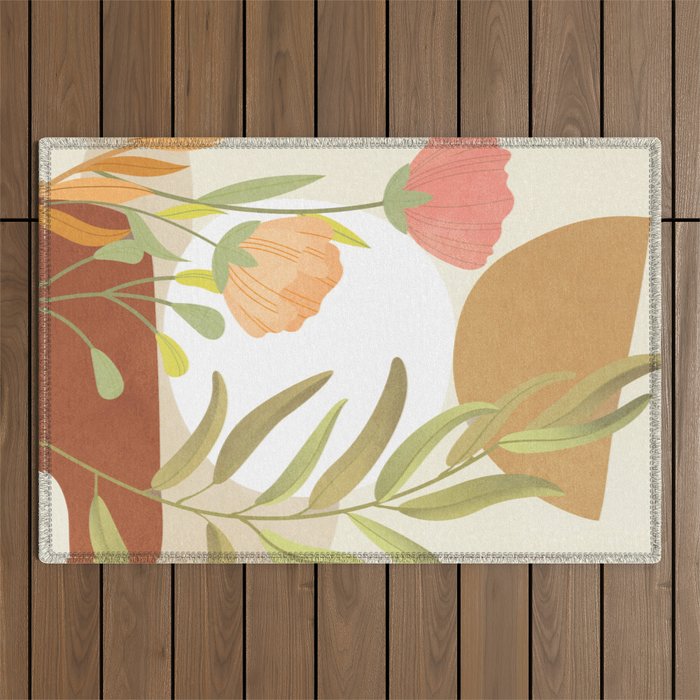 Elegant Shapes 06 Outdoor Rug Gallery Image 1