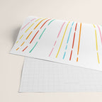Retro Sunburst: Rainbow Edition Wrapping Paper Gallery Image 2