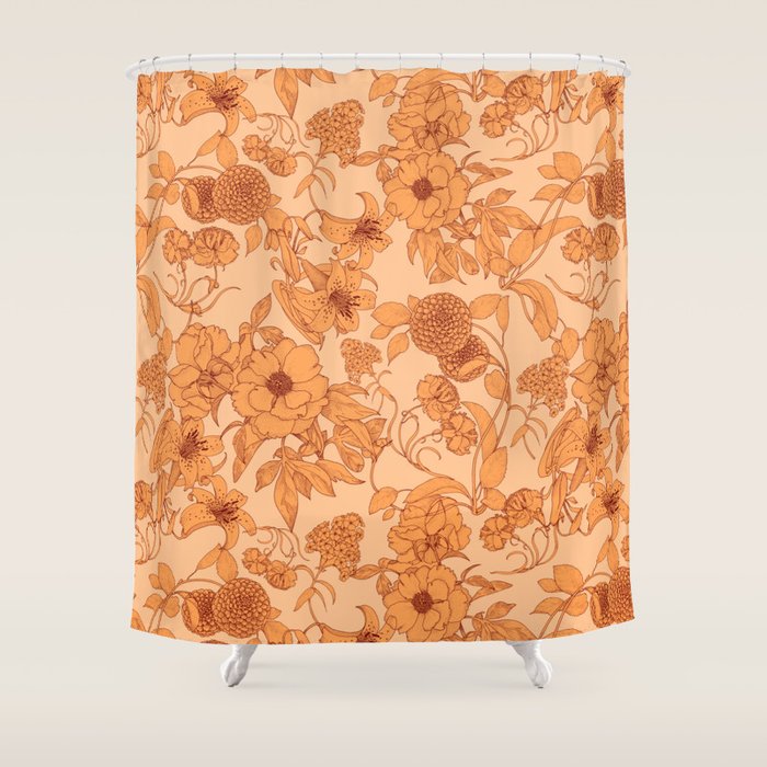 Art Nouveau IV Shower Curtain Gallery Image 1
