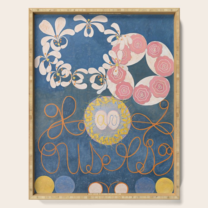 Hilma af Klint - Group IV, The Ten Largest, No. 1, Childhood Serving Tray Gallery Image 1