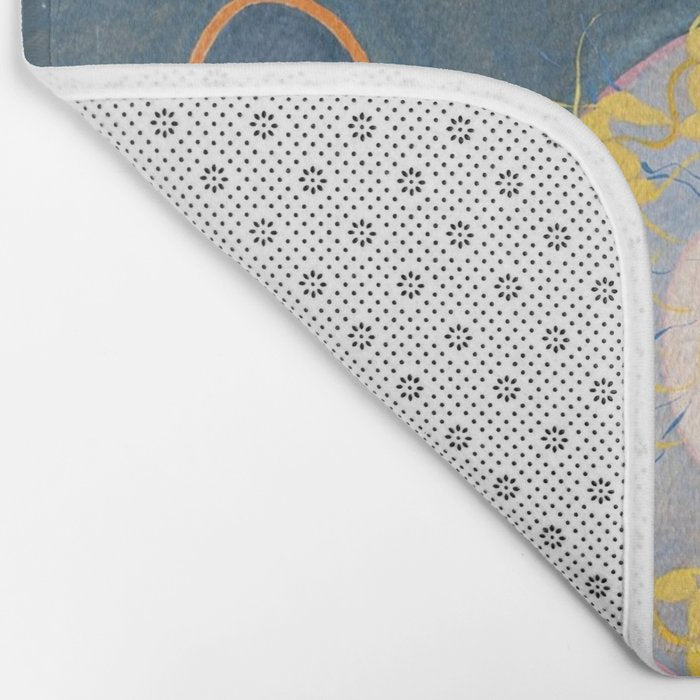 Hilma af Klint - Group IV, The Ten Largest, No. 1, Childhood Bath Mat Gallery Image 2