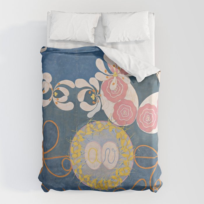 Hilma af Klint - Group IV, The Ten Largest, No. 1, Childhood Duvet Cover Gallery Image 6