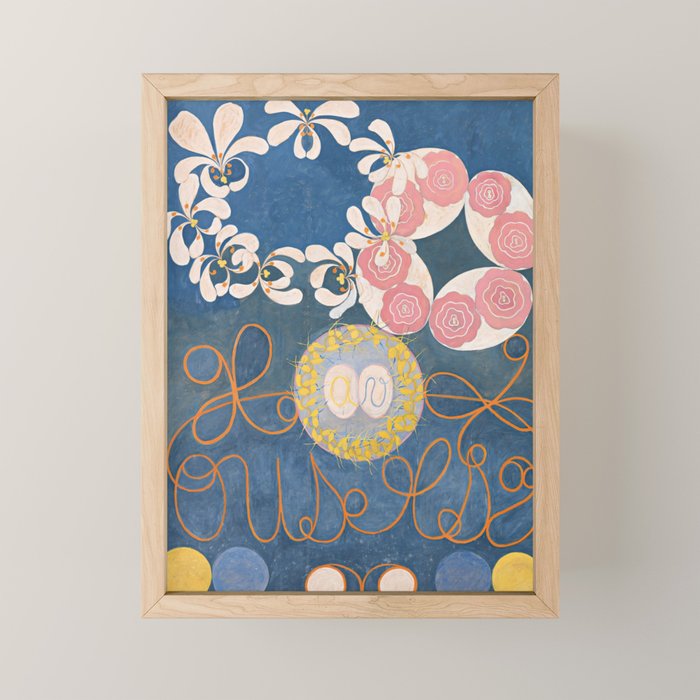 Hilma af Klint - Group IV, The Ten Largest, No. 1, Childhood Mini Art Print Gallery Image 1