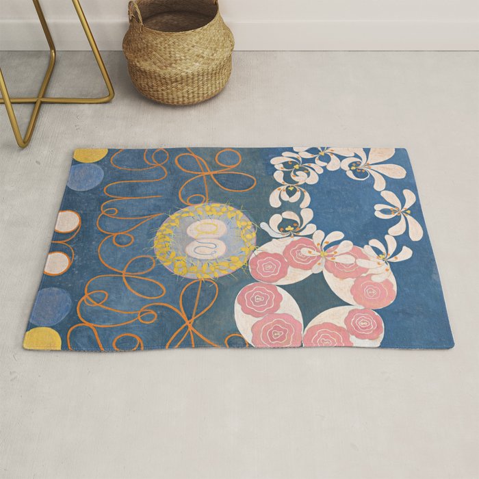 Hilma af Klint - Group IV, The Ten Largest, No. 1, Childhood Rug Gallery Image 1