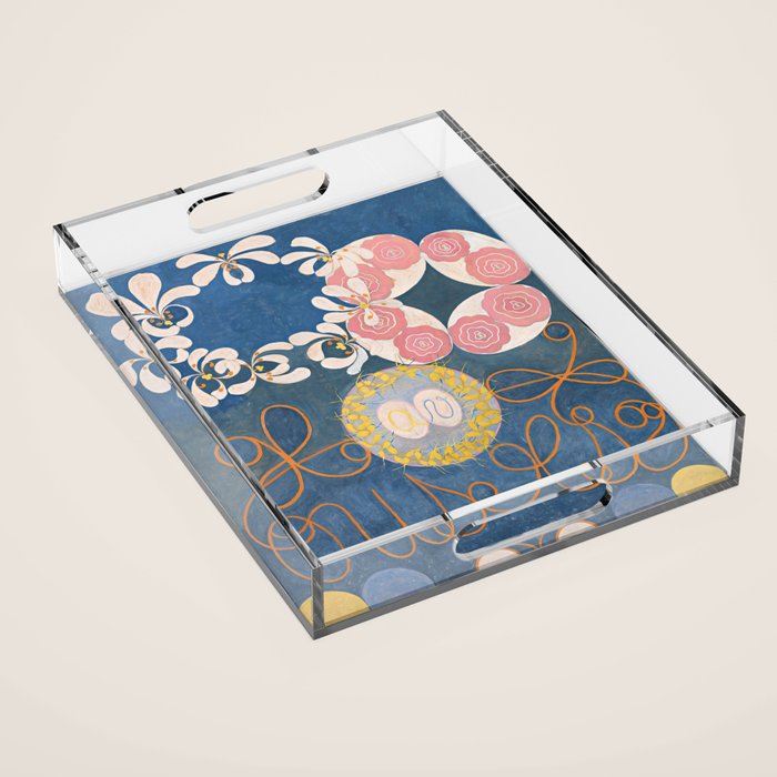 Hilma af Klint - Group IV, The Ten Largest, No. 1, Childhood Acrylic Tray Gallery Image 1