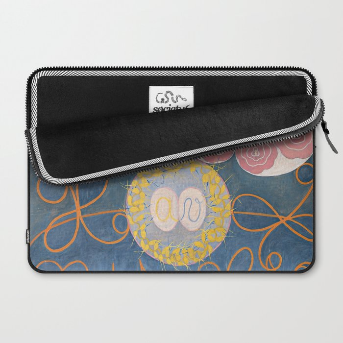Hilma af Klint - Group IV, The Ten Largest, No. 1, Childhood Laptop Sleeve Gallery Image 2