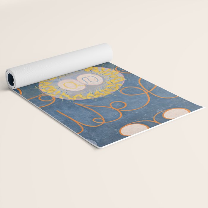 Hilma af Klint - Group IV, The Ten Largest, No. 1, Childhood Yoga Mat Gallery Image 2