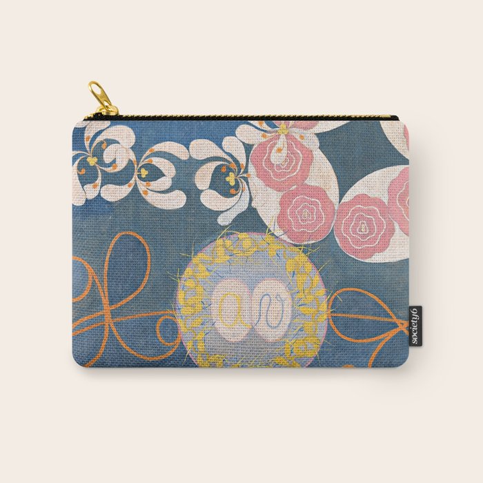 Hilma af Klint - Group IV, The Ten Largest, No. 1, Childhood Carry All Pouch Gallery Image 1