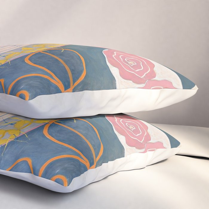 Hilma af Klint - Group IV, The Ten Largest, No. 1, Childhood Pillow Sham Gallery Image 3