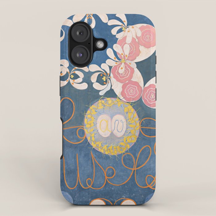 Hilma af Klint - Group IV, The Ten Largest, No. 1, Childhood iPhone Case Gallery Image 1