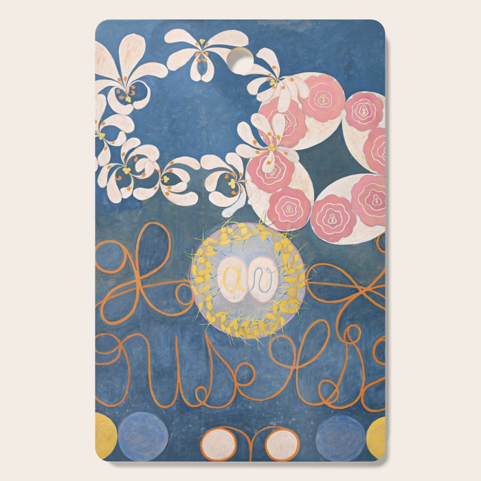Hilma af Klint - Group IV, The Ten Largest, No. 1, Childhood Cutting Board Gallery Image 1