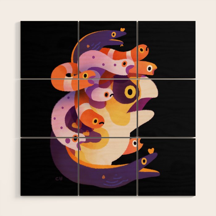 Medusa Wood Wall Art Gallery Image 1