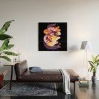 Medusa Wood Wall Art Gallery Image 2