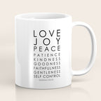 Fruits of the Spirit, Galatians 5:22-23 Coffee Mug Gallery Image 1