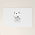 Fruits of the Spirit, Galatians 5:22-23 Welcome Mat Gallery Image 1