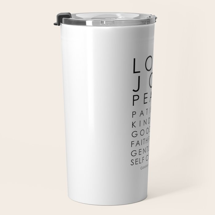 Fruits of the Spirit, Galatians 5:22-23 Travel Mug Gallery Image 3