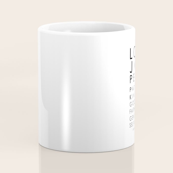 Fruits of the Spirit, Galatians 5:22-23 Coffee Mug Gallery Image 4