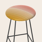 Multicolor Stripes XV Stool Gallery Image 2