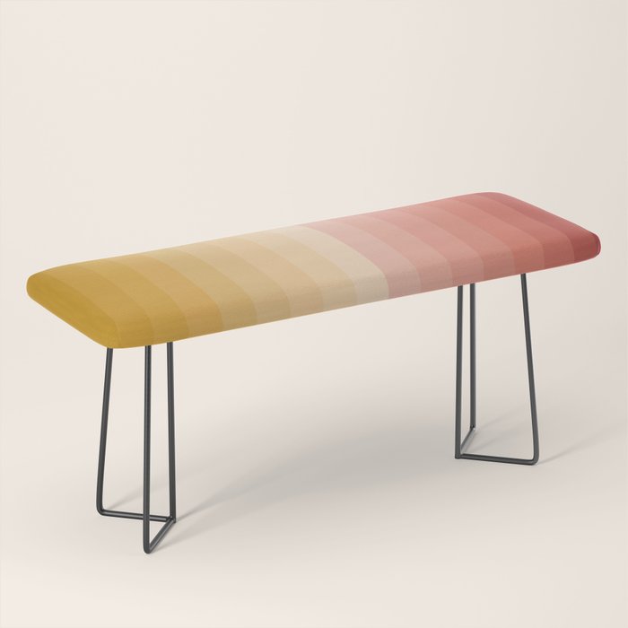 Multicolor Stripes XV Bench Gallery Image 1