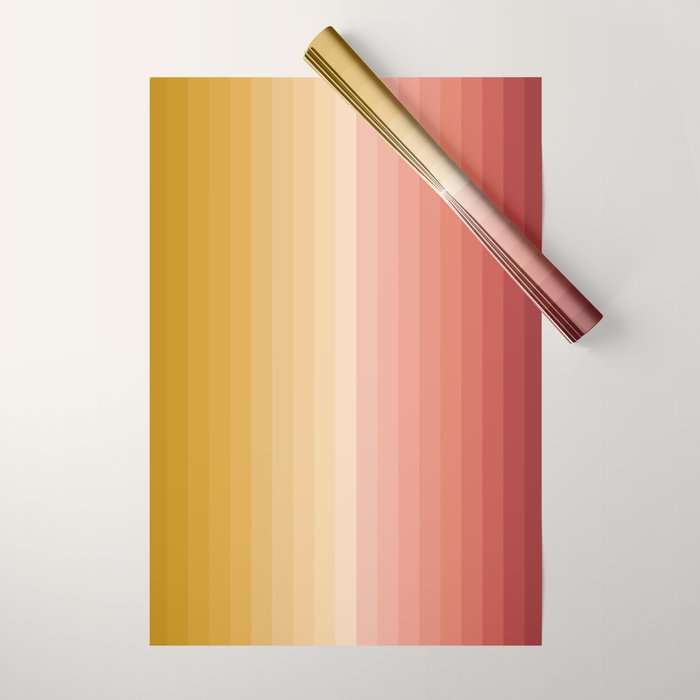 Multicolor Stripes XV Wrapping Paper Gallery Image 1