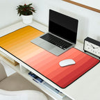 Multicolor Stripes XV Desk Mat Gallery Image 2