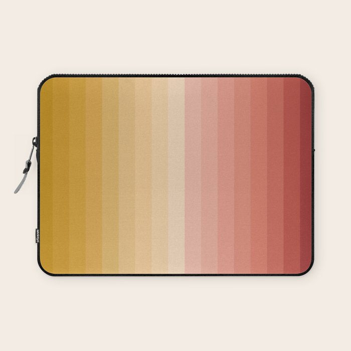 Multicolor Stripes XV Laptop Sleeve Gallery Image 1