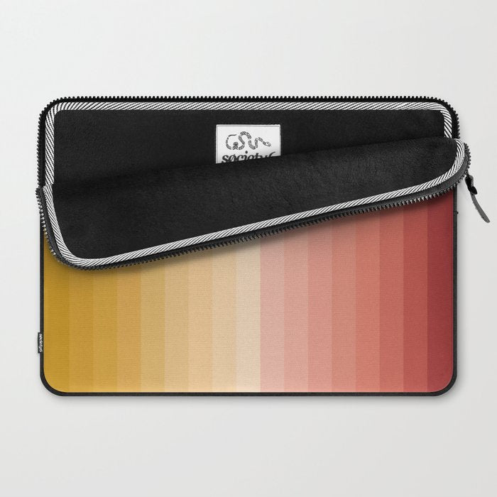 Multicolor Stripes XV Laptop Sleeve Gallery Image 2