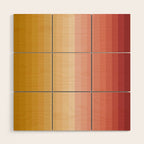 Multicolor Stripes XV Wood Wall Art Gallery Image 1