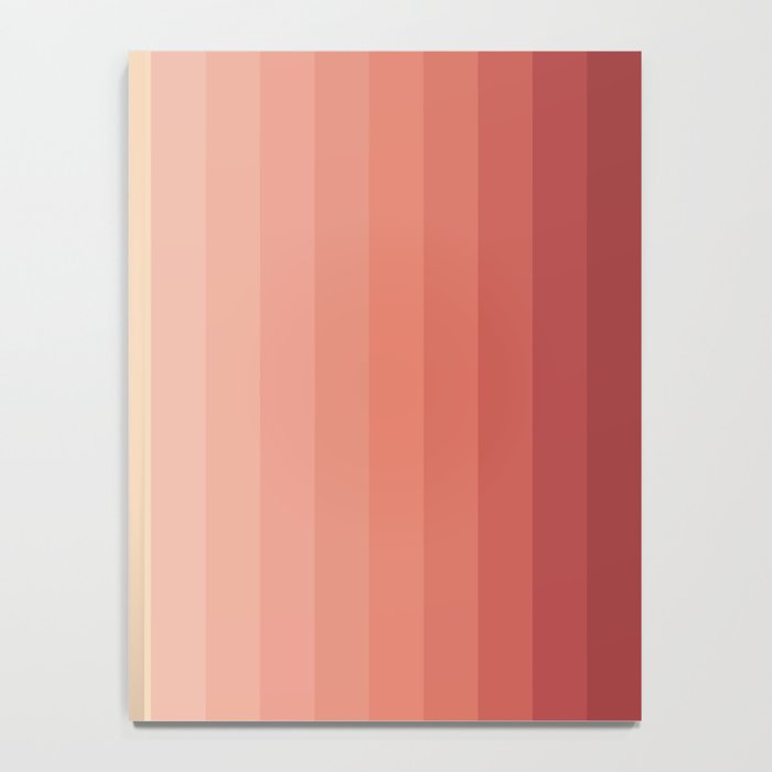 Multicolor Stripes XV Notebook Gallery Image 4