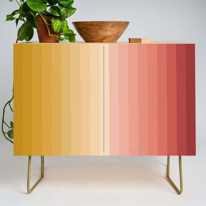 Multicolor Stripes XV Credenza Gallery Image 1