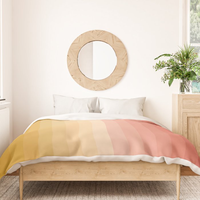 Multicolor Stripes XV Duvet Cover Gallery Image 3