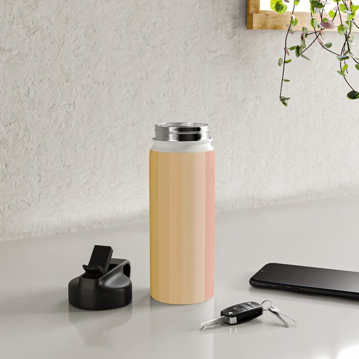 Multicolor Stripes XV Water Bottle Gallery Image 4