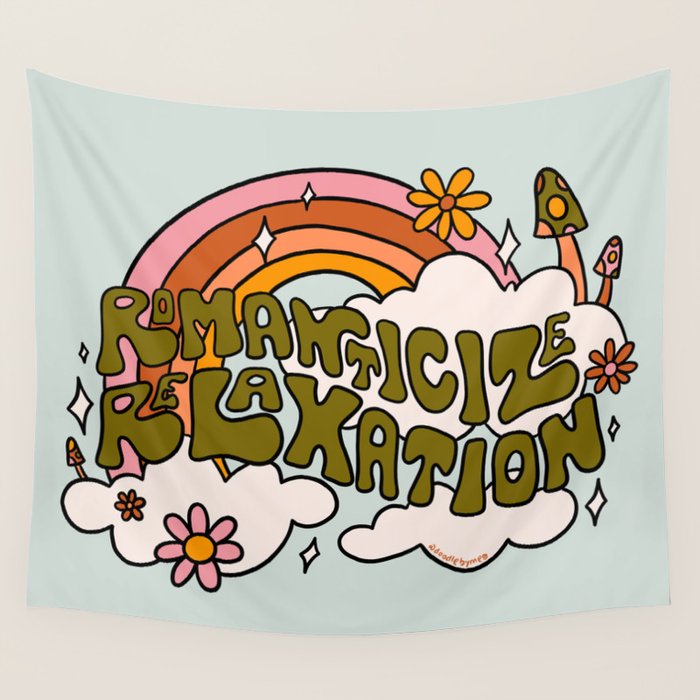 Romanticize Relaxation Wall Tapestry Gallery Image 1