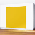 Dandelion Yellow Solid Color Wall Mural Gallery Image 2