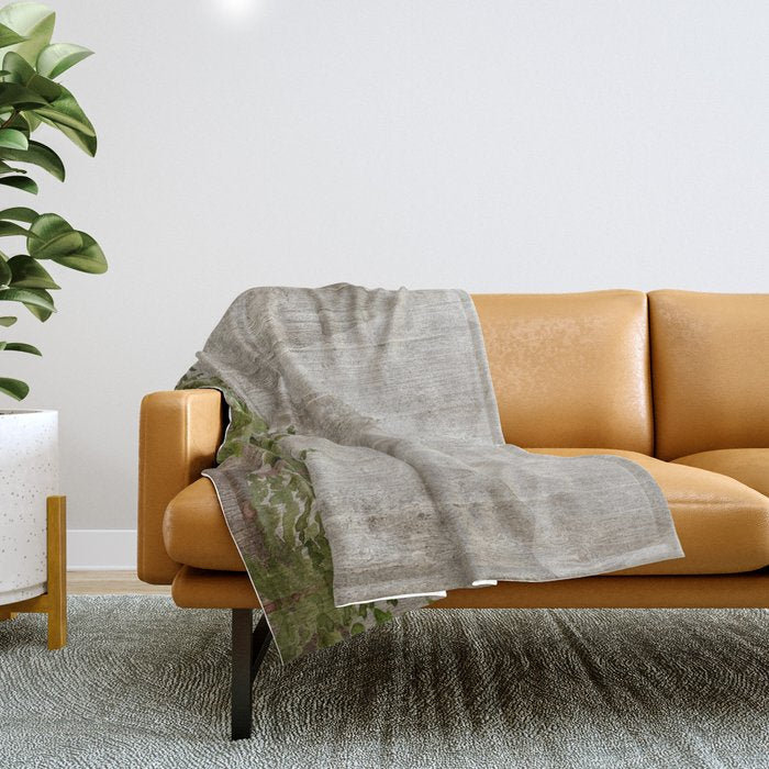 Mountain Range Woodland Forest Throw Blanket Gallery Image 1