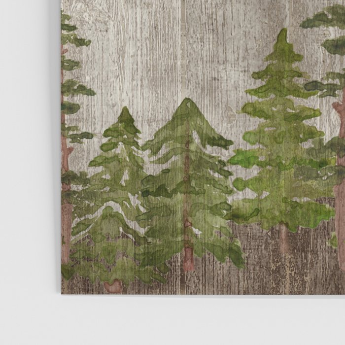 Mountain Range Woodland Forest Poster Gallery Image 3