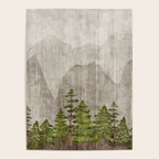 Mountain Range Woodland Forest Poster Gallery Image 4