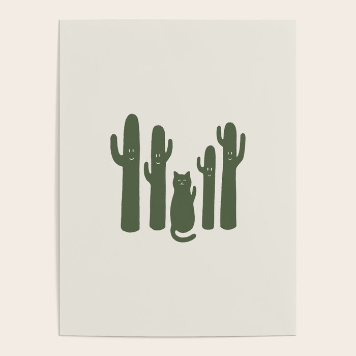 Hidden cat 55g green CATus Poster Gallery Image 4